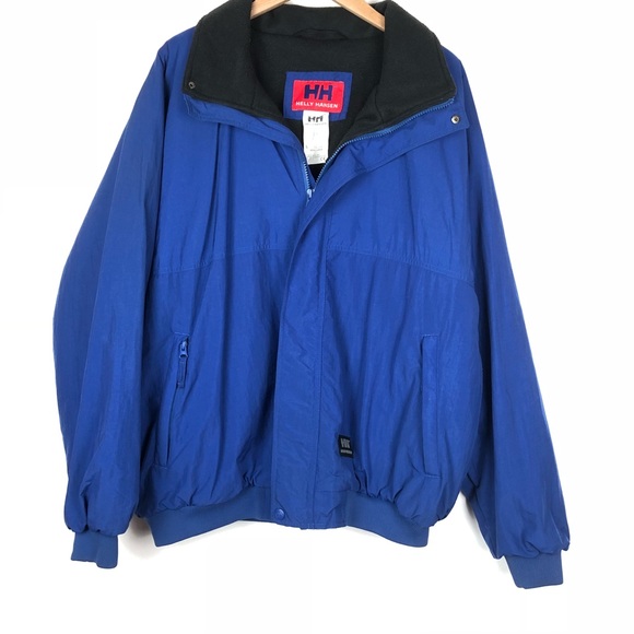 Helly Hansen Other - HELLY HANSEN jacket Large blue fleece lined o505
